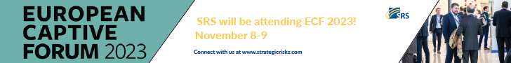 Ad - Strategic Risk Solutions 2023 European Captive Forum - Click Here To Find Out More about SRS