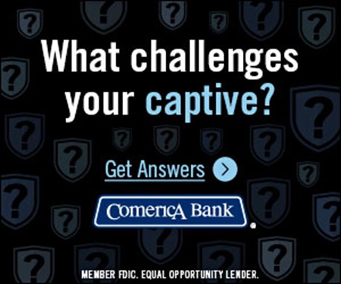 Ad--What Challenges Your Captive? Click here to get Answers - Comerica