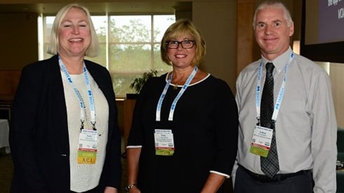 Karin Landry And Two Colleagues At VCIA Event