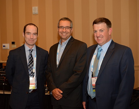 2017 VCIA agency captives panelists Jesse Crary, Bob Gagliardi, Peter J. McDougall