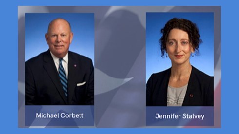 Michael Corbett and Jennifer Stalvey
