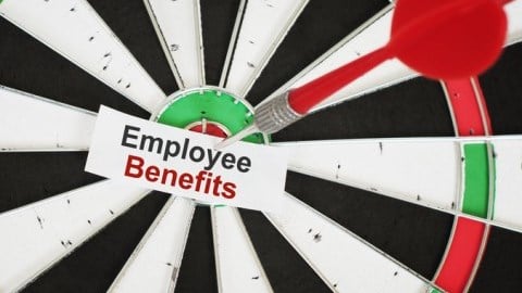 Employee Benefits Dartboard