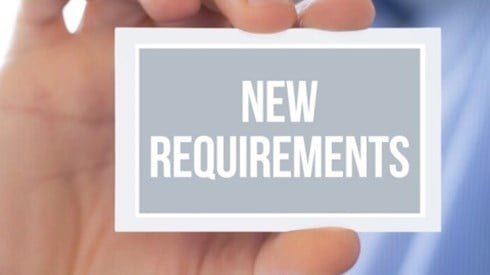 New Requirements