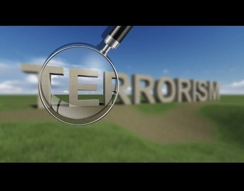 Terrorism under magnifying glass in field