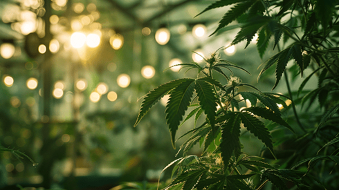 Marijuana plants