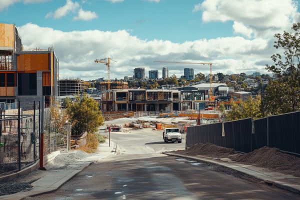 new buildings under construction