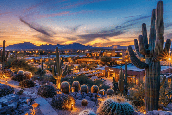 Scottsdale at night