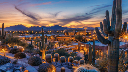 Scottsdale at night