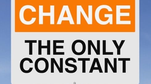 Constant Change Sign