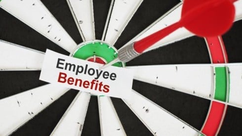 Employee Benefits Dartboard