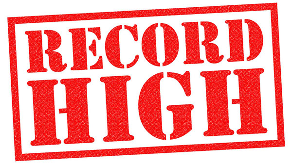 Record high