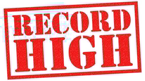Record high