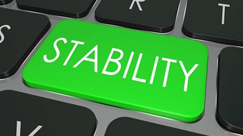 Green stability button on keyboard