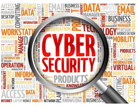 Cyber Security found by a magnifying glass