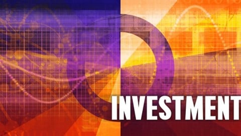 Investment graph showing rises and falls