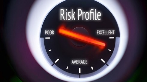 Risk Profile Meter Pointing To Excellent