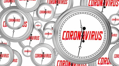 Coronavirus Written on Many Randomly Gathered Clocks of Different Sizes