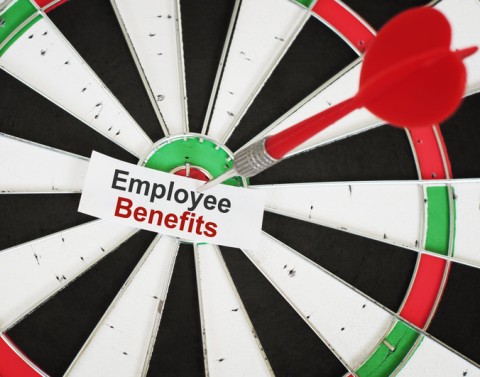 Employee Benefits Dartboard