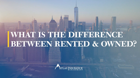 What is the difference between rented and owned?
